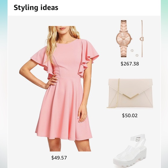 ⭐️HOSTPICK⭐️New! Clear Strappy Platform Sandals Open Toe Ankle Strap Platforms| - Picture 10 of 12